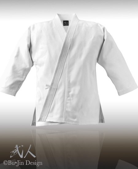 Keikogi fuer Aikido aus schwerer 12oz Baumwolle