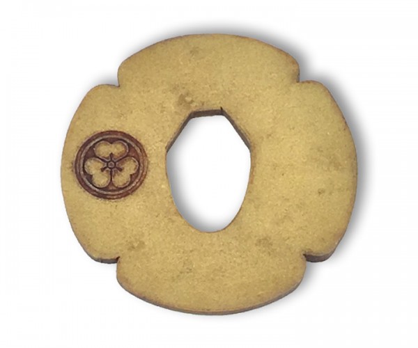 Bokken Tsuba KUROBA